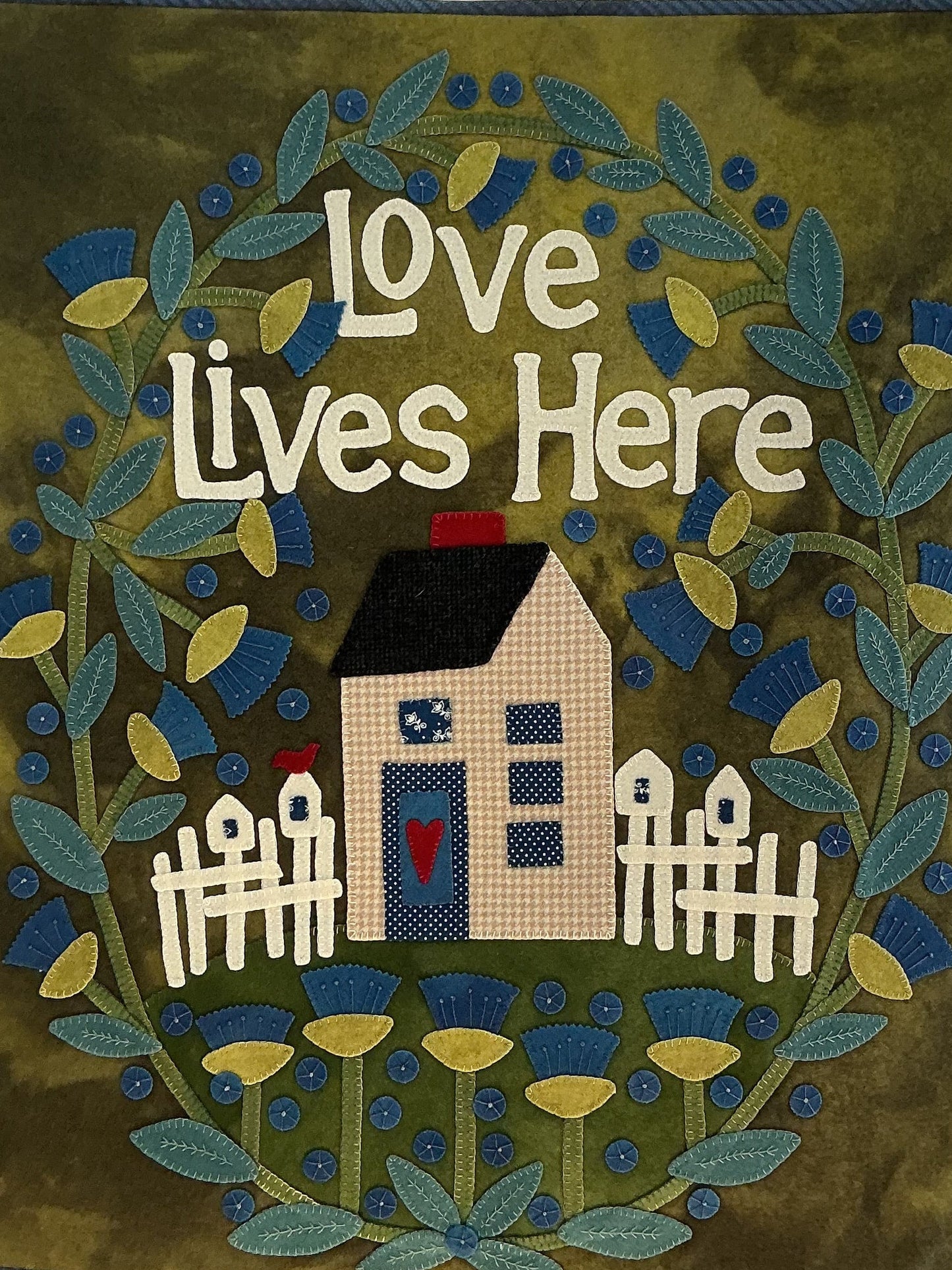 Love Lives Here Wool Kit