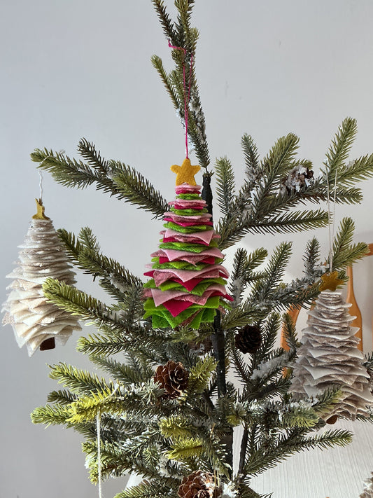 Stacked Tree Ornament