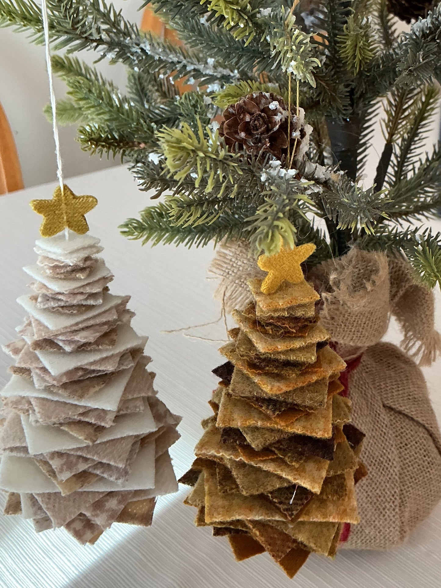 Stacked Tree Ornament