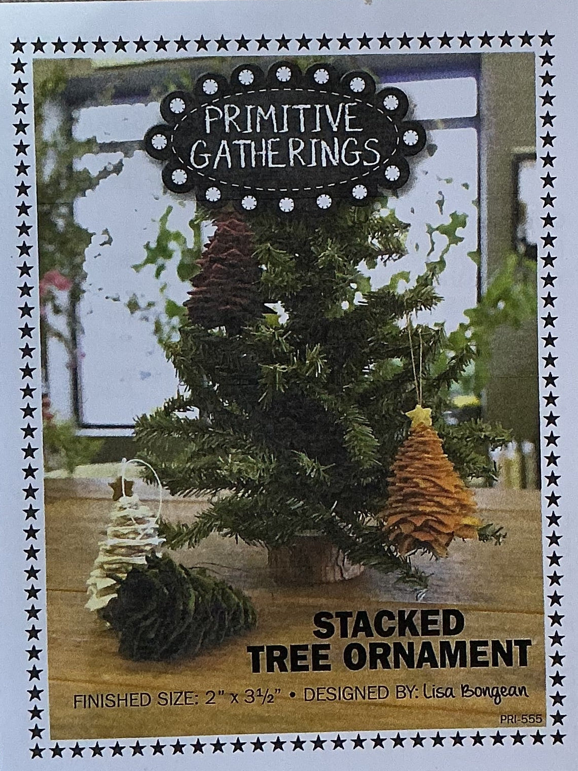 Stacked Tree Ornament