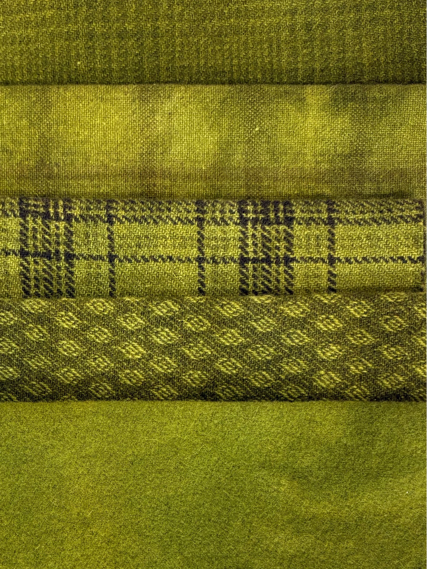 Green wool Bundle