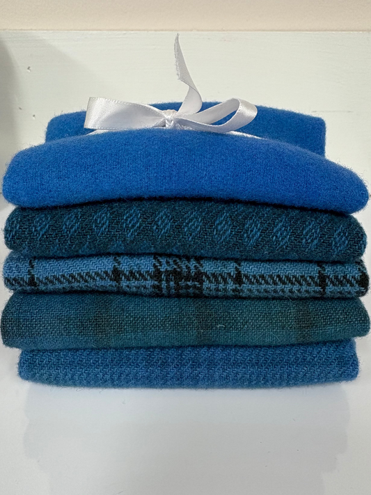 Blue wool bundle