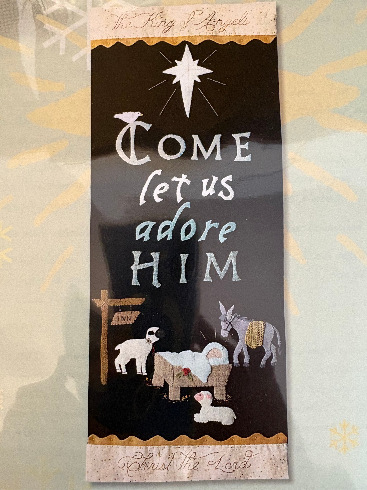 Come Let Us Adore Him Wool Kit